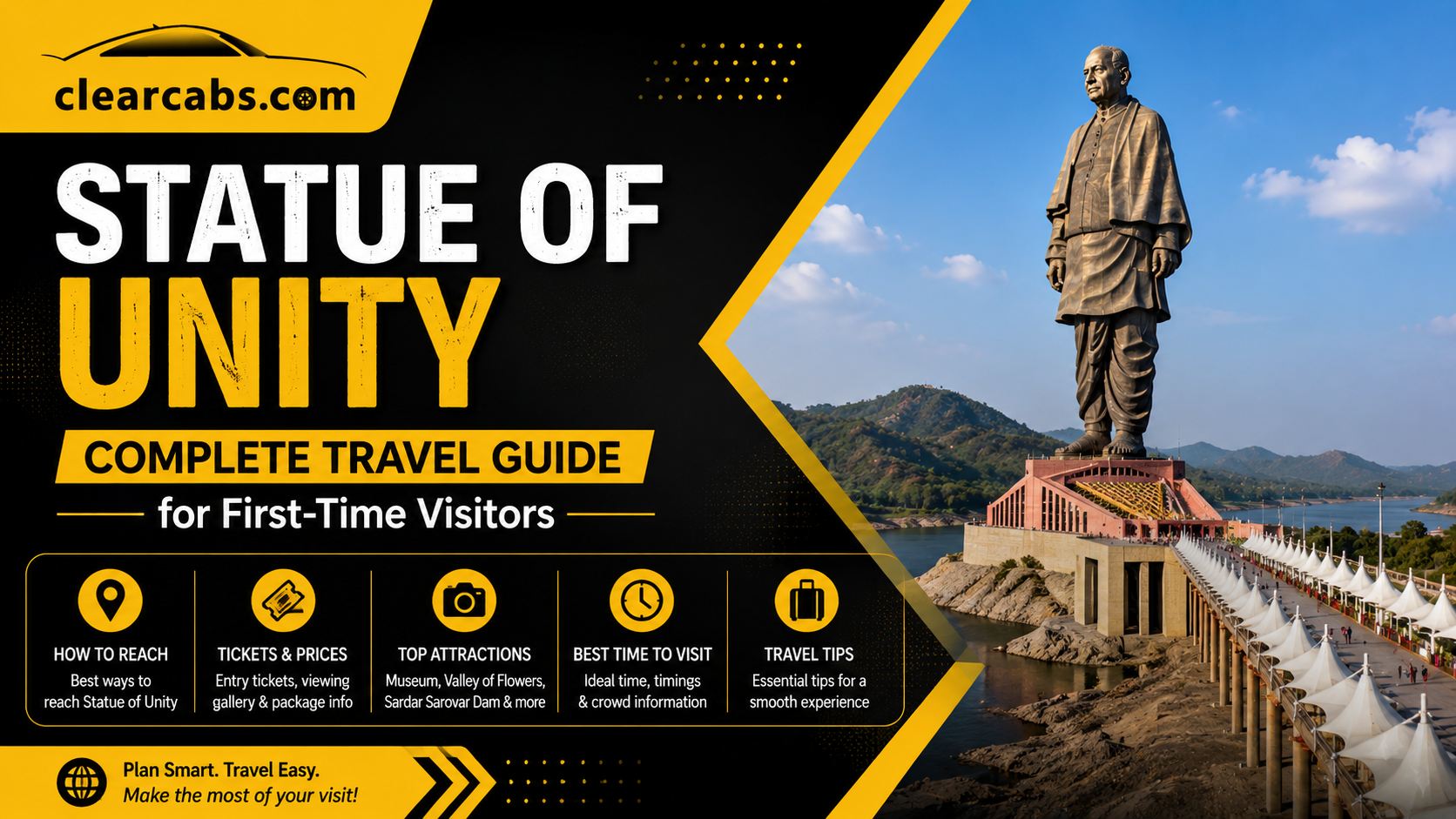 Statue of Unity Complete Travel Guide for First-Time Visitors